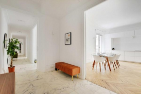 Chic flat with garden terrace -4BR-12P - Trocadéro